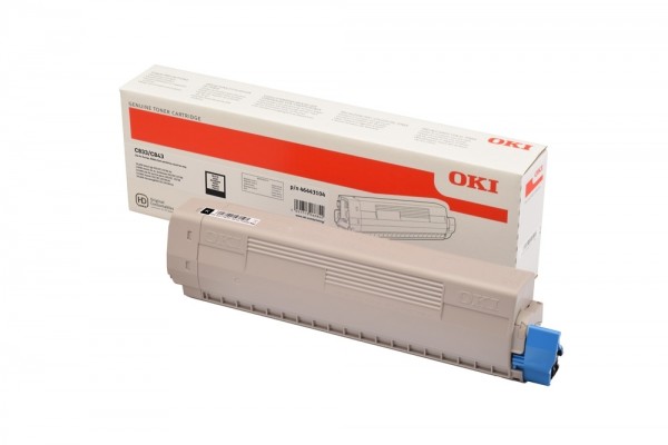 OKI C800 Toner Schwarz OKI C833dn OKI C843dn 46443104 HC 10.000 Seiten