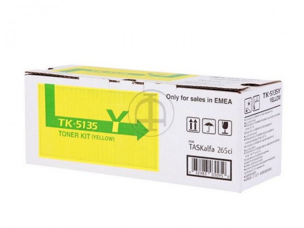 Kyocera TK-5135Y Toner Yellow für Kyocera TASKalfa 265ci 266ci 1T02PAANL0