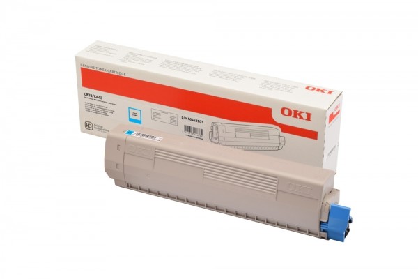 OKI C800 Toner Cyan C833dn OKI C843dn 46443103 HC 10.000 Seiten