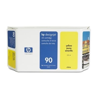 HP 90 Tinte Gelb 400ml für DesignJet 4000 4500 4020 4520