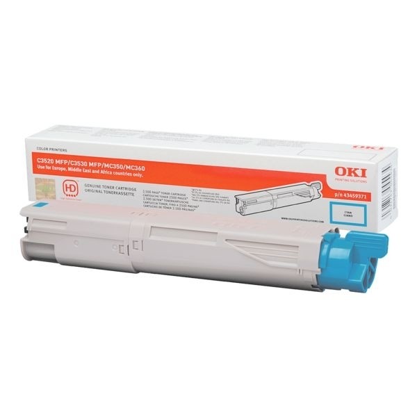 OKI Toner Cyan OKI C3520 OKI C3530 2.000 Seiten 43459323