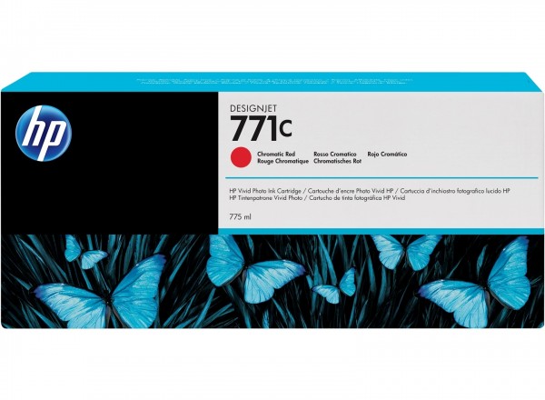 HP 771C Tinte chromatic red Z6200 Z6600 Z6800 - B6Y08A