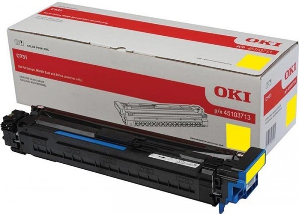 OKI 45103713 Bildtrommeleinheit Yellow OKI C911dn C931DN Drum Unit C941DN