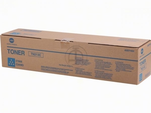 Konica Minolta Toner Cyan TN-213C für Bizhub C203 KON-A0D7452