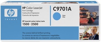 HP Druckkassette cyan für Color LaserJet 2500 1500