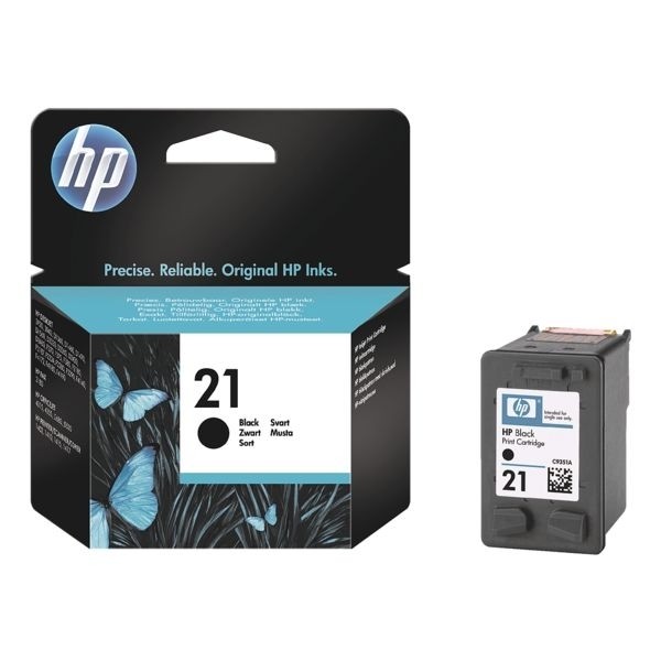 HP 21 Tintenpatrone Black No.21 DJ3910 D1420