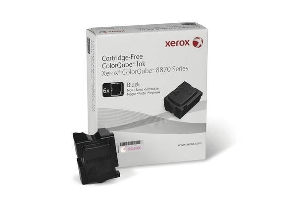 XEROX ColorQube 8870 Festtinte STIX 6 Black Solid Ink