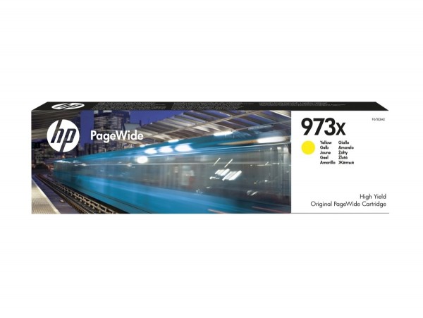 HP 973X Gelb Original PageWide Tintenpatrone HP Pro 452dw Pro 477dw PRO 552DW PRO 577Z F6T83AE