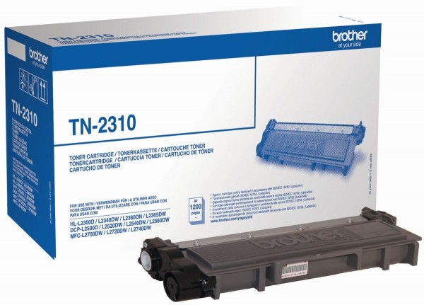 Brother TN-2310 Toner Black DCP-L2500D HL-L2300 HL-L2340 L2365 MFC-L2700 L2740