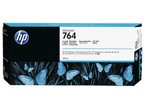 HP 764 Tinte schwarz DesignJet T3500