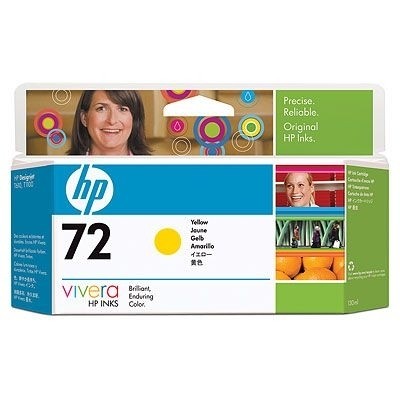 HP 72 Tinte gelb für DesignJet T700 T1100 T1200 C9373A