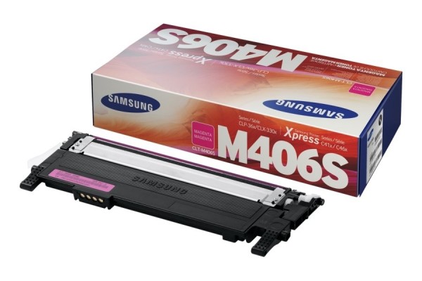 Samsung CLT-M406S Toner Magenta CLP-360 CLP-365 CLX-3300 CLX-3305 SU252A