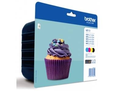 Brother Tintenpatrone Multi Pack LC123VALBPDR MFC-J4510DW