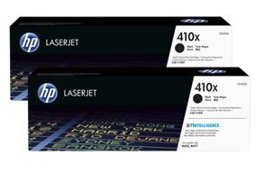 HP 410XD Toner Black Doppelpack CF410XD Color LaserJet Pro M452dn M477fnw