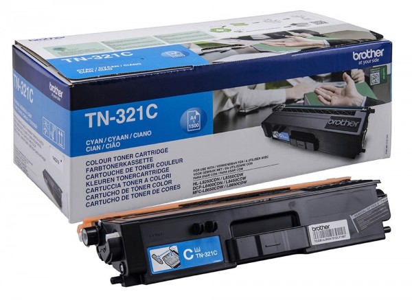 Brother TN-321C Toner Cyan HL-L8250CDN L8350CDW MFC-L8650 L8850 DCP-L8400