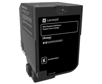 Lexmark 74C2SK0 PB Toner Black 7K Lexmark CS720de Lexmark CS725de Lexmark CX725de