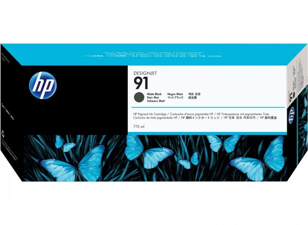 HP 91 Tinte Matt Schwarz C9464A für DesignJet Z6100 HP DesignJet Z6100ps