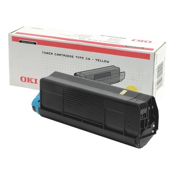 OKI Toner Yellow C5100 C5200 C5300 C5400 42127405