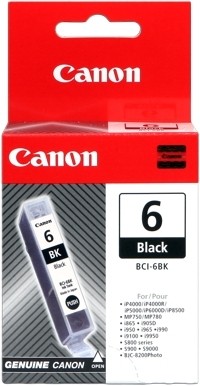 CANON BCI-6BK Black für i560 i865 i905D I950 i965 i9100 i9950