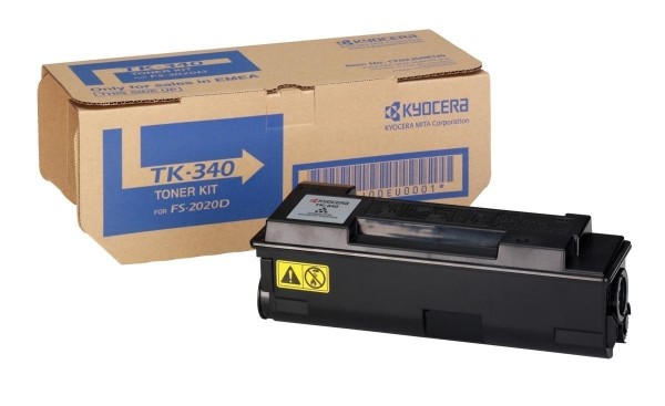 Kyocera TK-340 Toner Black Original für Kyocera FS 2020D Kyocera FS-2020DN 1T02J00EU0
