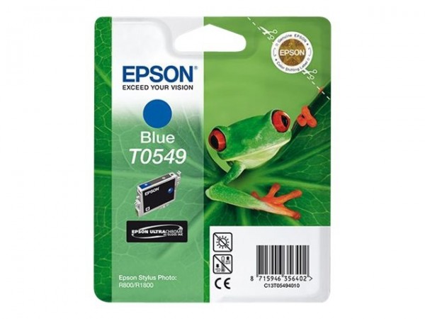 Epson Tintenpatrone T0549 Blue für Stylus Photo R800 R1800