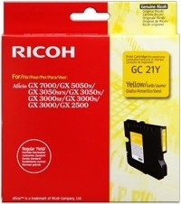 RICOH AFICIO Druckpatrone yellow für GX3000 GX3050N GX5050N GX7000