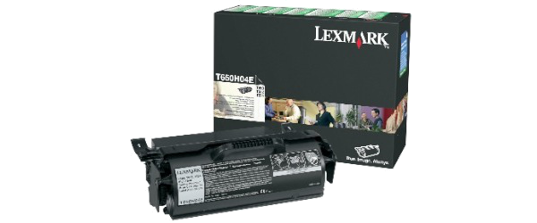 Lexmark T65X Toner Black T650 T652 T654 T656 Label Rückgabe
