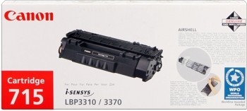 Canon Cartridge 715 Black 1975B002 LBP 3310, LBP 3370
