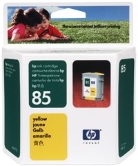 HP 85 Tintenpatrone Gelb für DesignJet 30 130