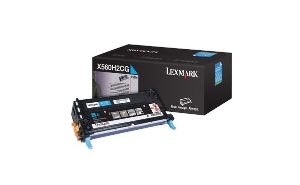 Lexmark X560H2 Toner Cartridge Cyan Druckkassette X560dn