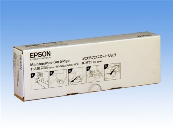 Epson T5820 Maintenance Cartridge ICMT1 Epson Stylus Pro 3800 3880 3885 Epson Surelab D700 D7 Studio