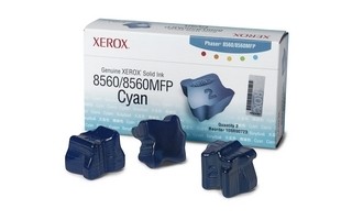 XEROX 108R00723 PH8560 8560MFP Solid Ink 3 Sticks Cyan