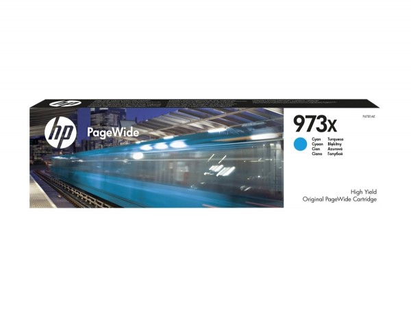 HP 973X Cyan Original PageWide Tinte HP Pro 452dw Pro 477dw PRO 552DW PRO 577Z F6T81AE