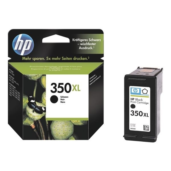 HP 350XL Tinte Black für Deskjet 5740 6540
