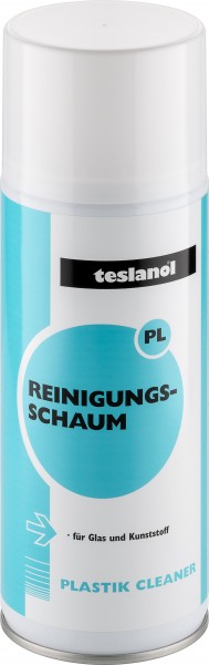 Teslanol Kunststoff-Reinigungsschaum 400 ml für Kunststoffmöbeln Kunststoffteilen 26012
