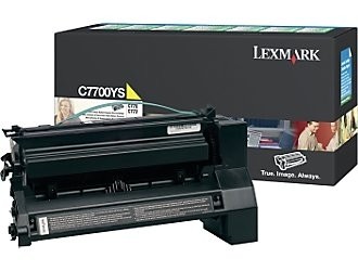 Lexmark Toner Yellow Optra C770N C772N X772E Rückgabe Tonerkassette