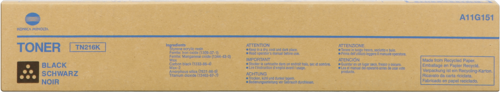 Konica Minolta Toner Black Generic für Bizhub C220 C280 TN-216K KON-A11G151