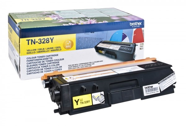 Brother TN-328Y Toner Yellow DCP-9270 HL-4570 Brother MFC-9970