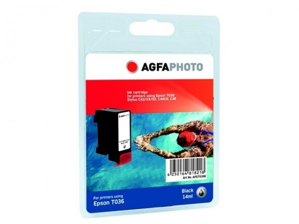 AGFAPHOTO ET036B Epson STC42 Tinte Black