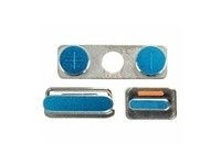 MicroSpareparts Mobile Apple iPhone 4 Side Key Set- Noise-Lock-Taste, Lautstärke-Taste, Power-Taste