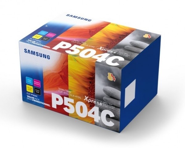 Samsung SU400A Toner CLT-P504C Rainbow Kit CLP-415 CLX-4195 C1810 C1860