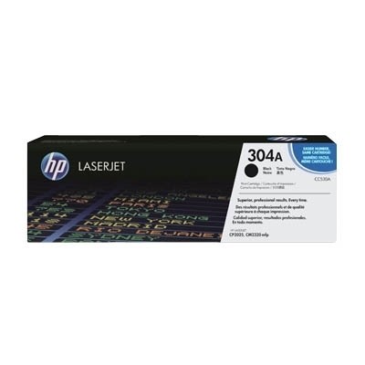 HP 304A Toner Black für Color LaserJet CP2025 Doppelpack