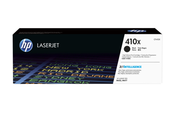 HP 410X Toner Black CF410X HP Color LaserJet Pro M452dn MFP M477fdn