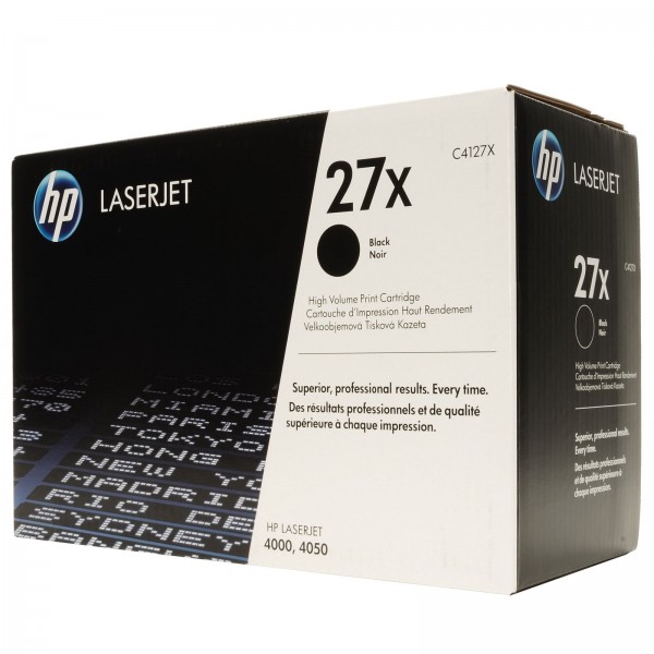 HP 27X Toner Black für LaserJet 4000 4050 LBP-1760 C4127X