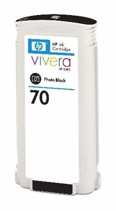 HP 70 Tinte schwarz Foto Z2100 Z3100 Z5200 HP Vivera Tinte C9449A