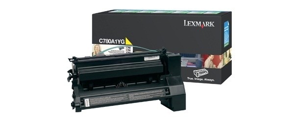 Lexmark C780 C782 X782 Yellow Rückgabe Tonerkassette 6.000 Seiten