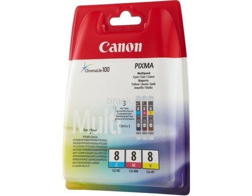 Canon Tinte CLI-8 Multipack iP4200 iP4500 iP5200 MP500 iP6600 iX4000 iX5000 MP510 MP600