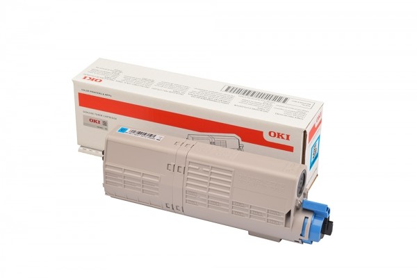 OKI Original Toner Cyan C500 MC500 OKI C532dn OKI C542dn OKI MC563dn OKI MC573dn 46490607 6.000 S.