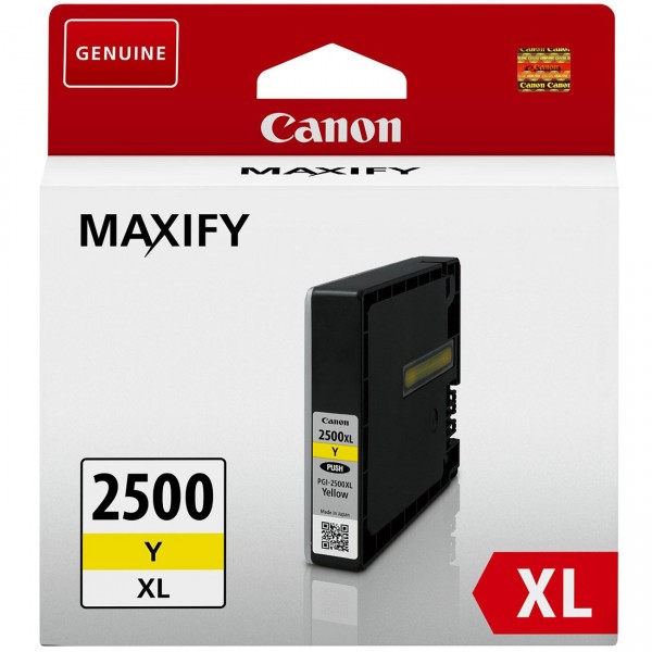 Canon Maxify Tinte Yellow 9267B001 DRHD PGI-2500XL MB5050 MB5350