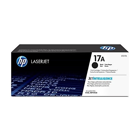 HP 17A Toner Black HP LaserJet Pro M102a HP LaserJet Pro M130 MFP CF217A